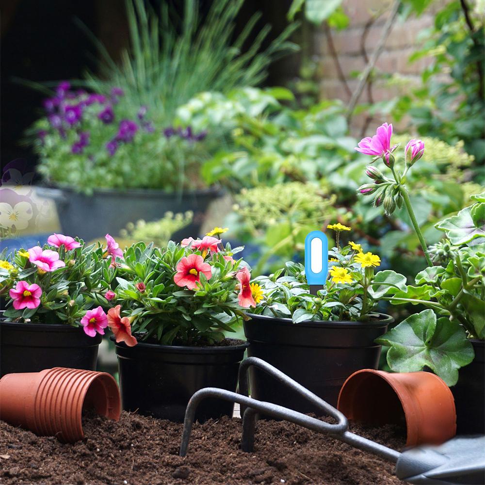 Tuya Boden Temperatur- und Feuchtigkeitsmesser Bodenfeuchtigkeitstester Thermo-Hygrometer Gartenautomation Bewässerungsdetektor