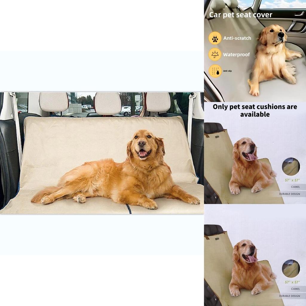 Pet Travel Seat Mat Waterproof Foldable Washable Car Seat Cover For Dogs