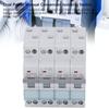 Dual Power Manual Transfer Isolating Switch 4P 63A DIN Rail Backup Power Changeover Switch Interlock