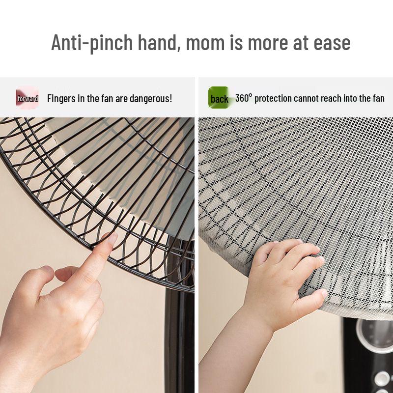 Dětský bezpečnostní kryt proti skřípnutí ventilátoru