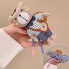Cute Bear Double Sided Hair Claw Bow Shark Clip Elegant Back Head Hair Accessories