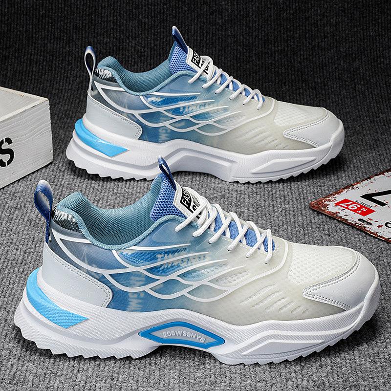 Men's 2025 New Mesh Sports Shoes with Luminous, Anti Slip, Wear-resistant, Running, Sports and Leisure for Men