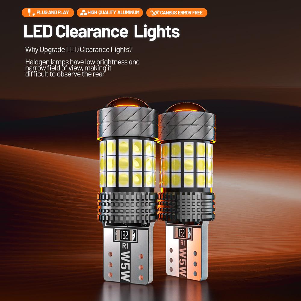 2 pièces Pour Fiat Grande Punto 2005-2016 Lumière de stationnement LED Veilleuse 2008 2009 2010 2011 2012 2013 2014 2015 Accessoires Canbus