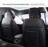 Perforated Genuine Leather Car Seat Cushion for Ford Mondeo, One Version, Five Seats