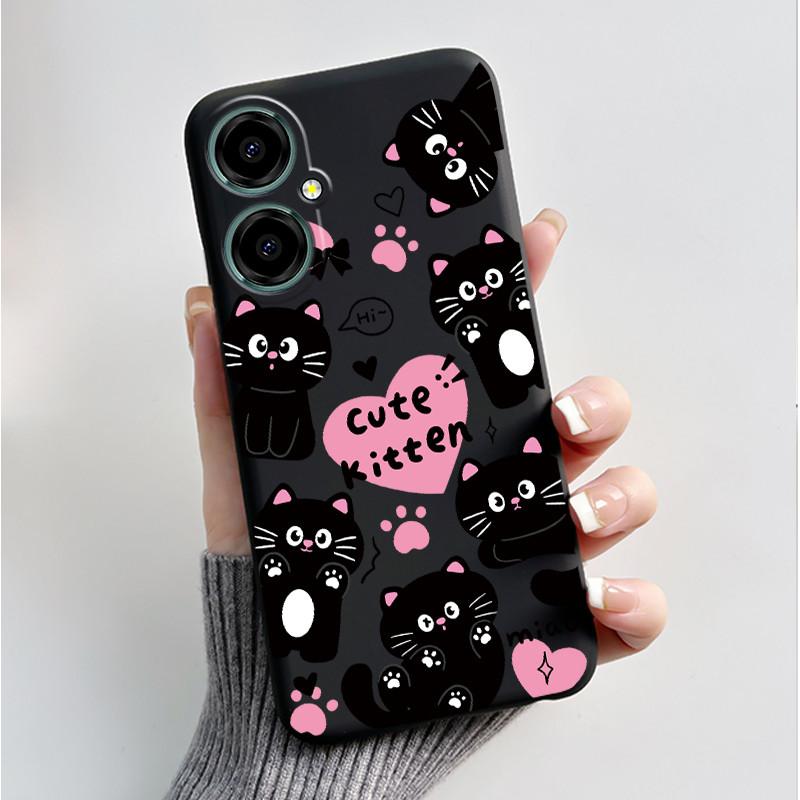 Luxury Fashion Butterfly Flowers Cases For BLU G64 Phone Case Shock Proof Black Soft Silicone Back Cover For BLU G64 G 64 Fundas