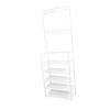 Coat Shoe Rack with Hooks 68.9in 5 Tier Metal Multifunctional Dust Proof Ample Space Coat Shoe