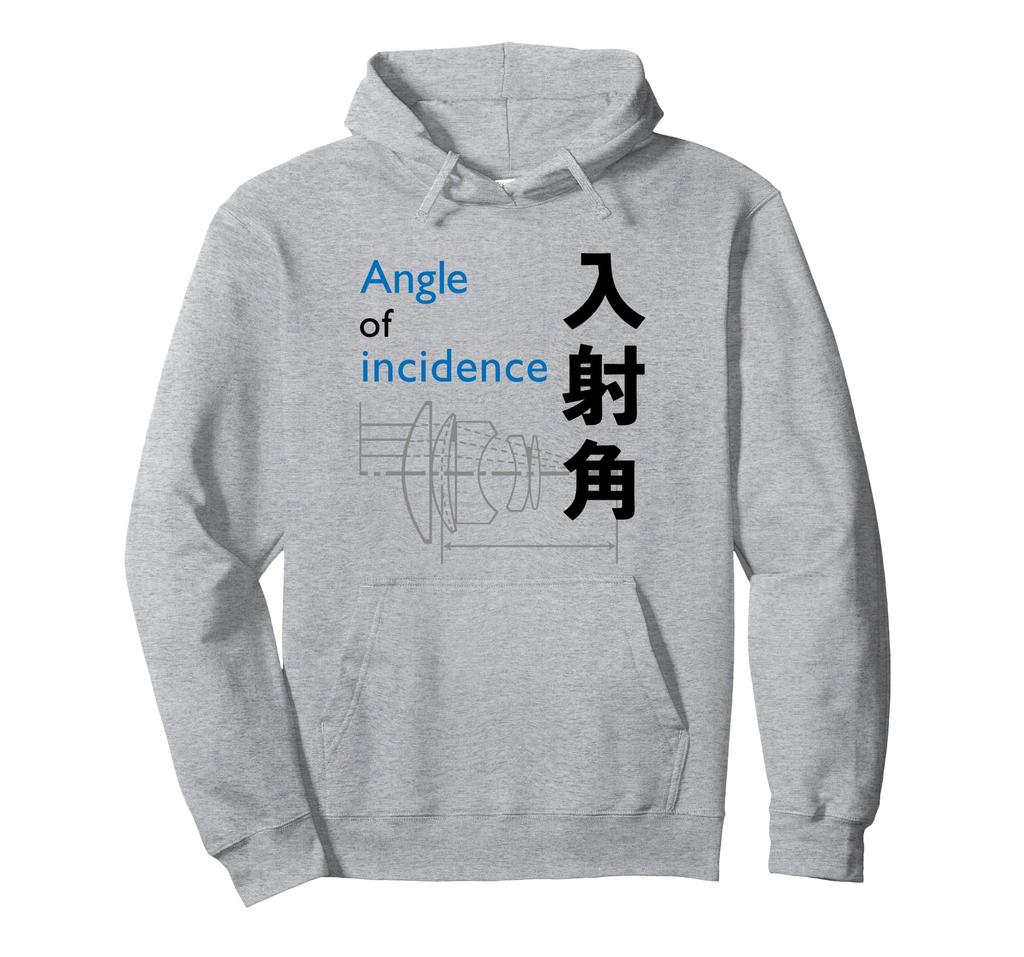 Kenko Photo Kanji Series "Angle of Incidence" [Front Design] Hoodie