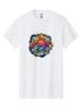 Colorful-Creatures Mens Graphic Tee, 100% Cotton, Casual Summer Wear