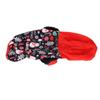 Dog Christmas Sweater Cute Print Warm Fashionable Autumn Winter Dog Hoodie Sweatshirts for Small Medium Dogs S