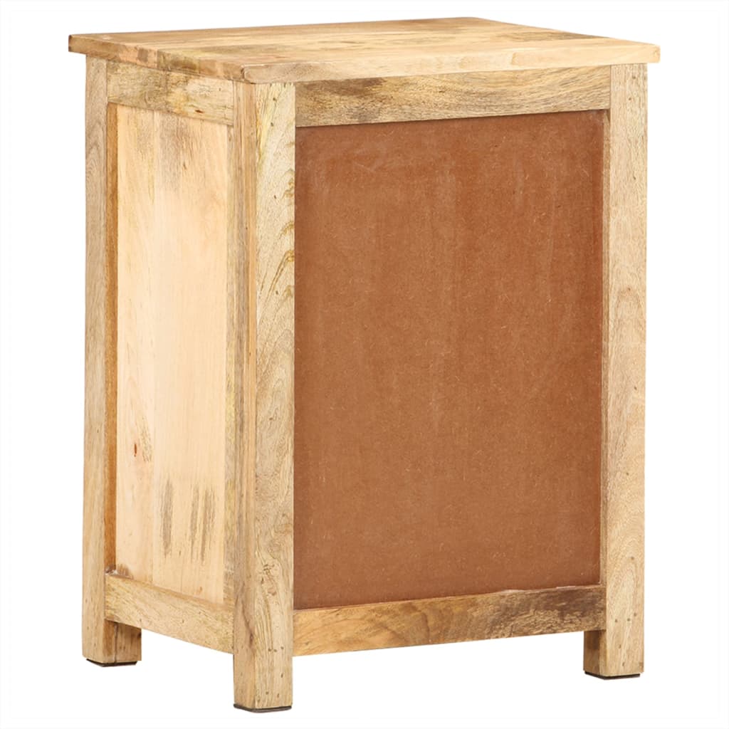 Vidaxl Stolik Nocny, 45X35X60 Cm, Lite Drewno Mango