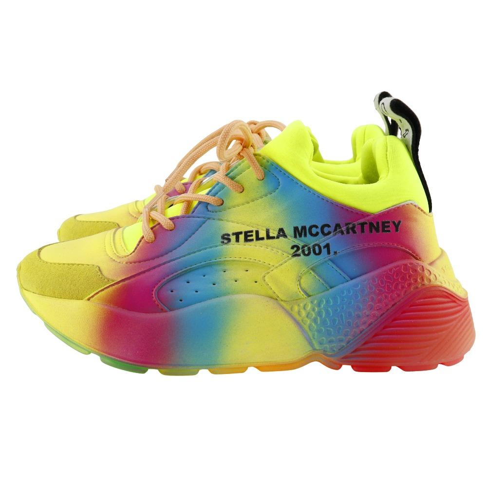 Stella Mccartney Platform Sneakers Sneakers Rainbow Multicolor Synthetic Fiber Women Used