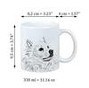 American Eskimo Dog, American Spitz - cup with a dog, personalized cup with a print, a classic gift for everyone from the Art-Dog brand