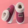 Women's High-Top Cotton Slippers, Winter Non-Slip Indoor/Outdoor, Thick Plush, Full-Wrap, Casual Warm Shoes