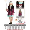 Carnival Festival Party Costume Pirates of the Caribbean Girls Purple Dress Pirate Stage Performance Costume