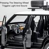 1:24 Scale Land Rover Defender Range Rover Shock Absorption Pull Back Doors Opened Off-road Metal Cars Models for Boys Gifts