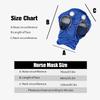 Breathable Mesh Face Mask Mosquito Repellent Horse Face Cover Adjustable Horse Face Mask Eye Protection Equestrian Activities
