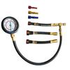 Quick Connection Fuel Pressure Tester Gauge Tools Kit 0-100 PSI with 9.49, 7.89, 6.30 Fuel Line Suitable for More Car RV Engine