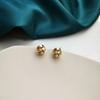 Tiny Twisted Stud Earrings for Women Gold Small Earrings Girls Ear Jewelry aretes de modernos