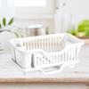 Dish Drainer, Strainers with Drip Tray, Utensil Holder, Organizer, Drainer And Draining