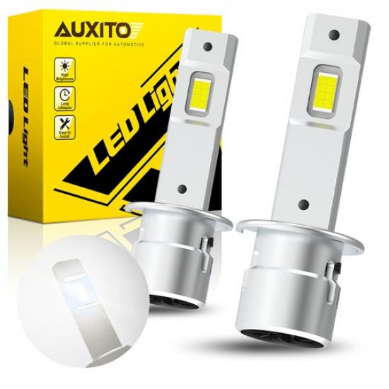 H1 LED Headlight Kit High Low Beam Bulbs 200W 40000LM High Power Bright White