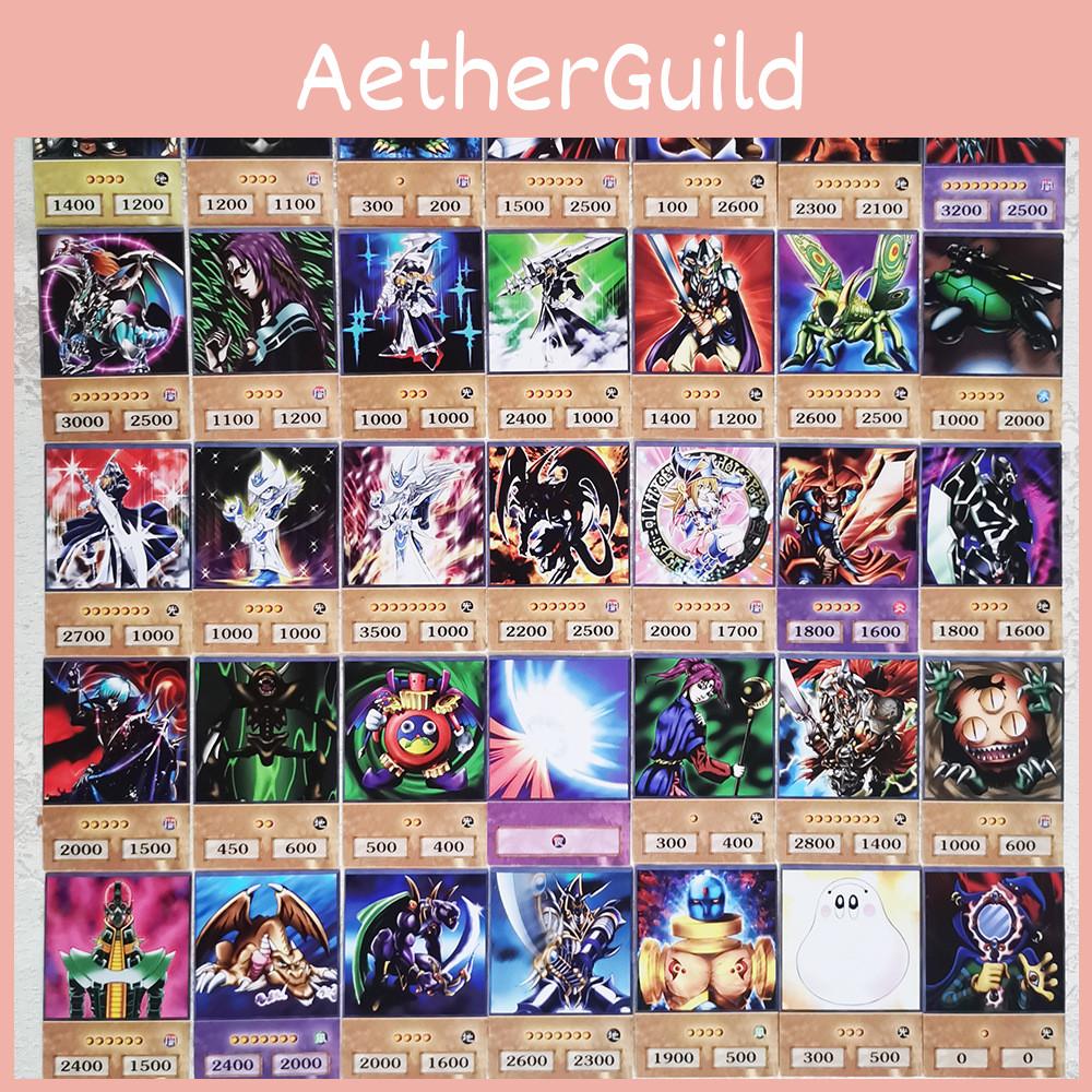 Yu-gi-oh Doe-het-zelf Kaartenset Prachtige Blauwe-ogen Witte Draak Duistere Tovenaar 100 Kaarten