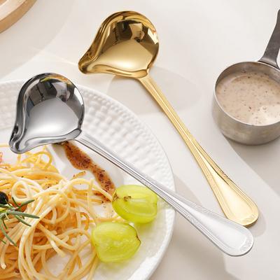 Stainless Steel Oil Spoon Easy To Clean Harmless Oil Skimmer Home Restaurant