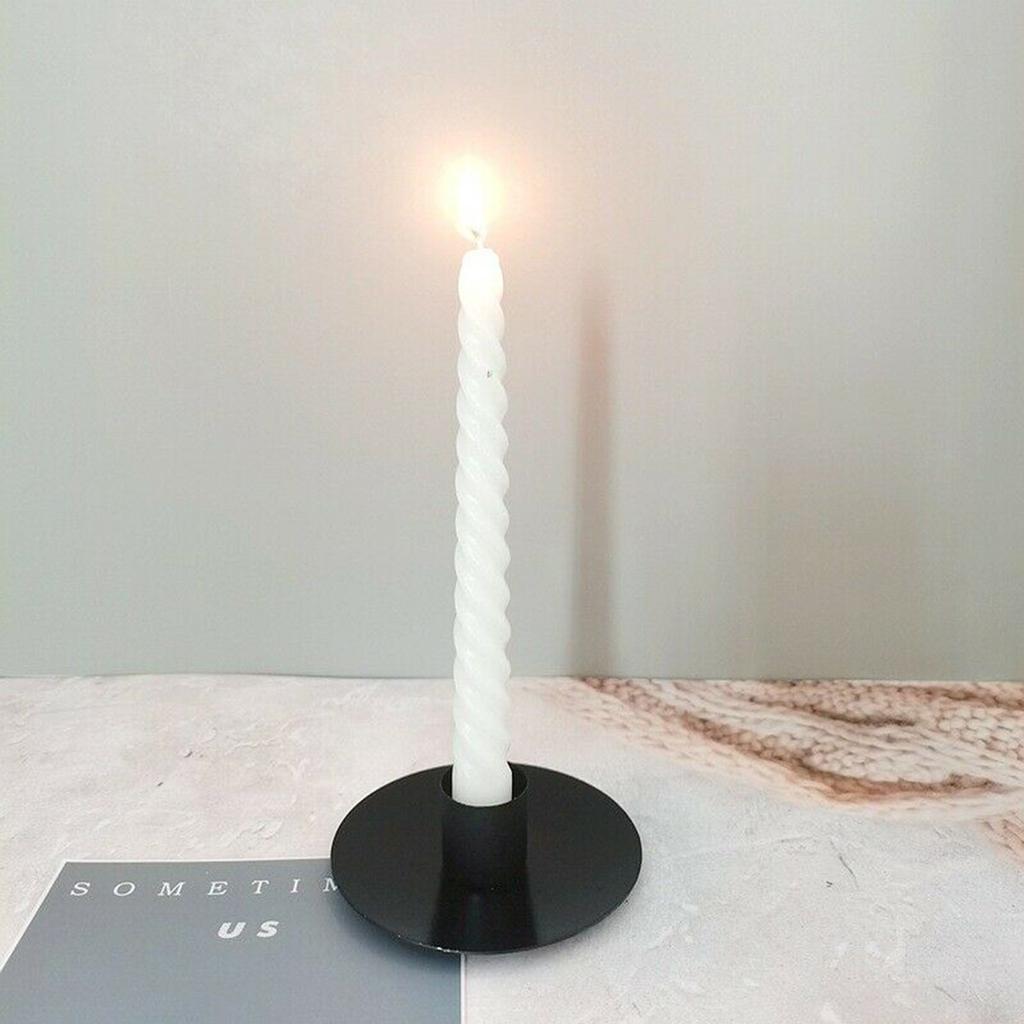 Einzelner Schmiedeeisen Kerzenhalter Kerzentasse Kerzendekoration Dekoration Heiß