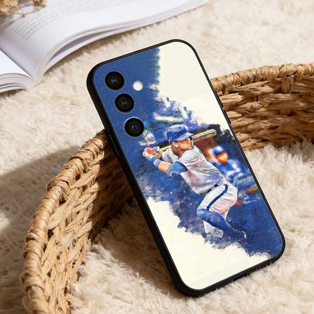 B-Bo Bichette B-Baseball Phone Case For Samsung Galaxy A13,21s,22,31,32,52,53,71,72,73,Soft Black Cover