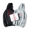 Pánská podzimní mikina s kapucí Jednobarevná Vzor s písmeny S kapucí Dlouhé rukávy Volná Streetwear Elastický lem Teplá zimní mikina Pánské oblečení