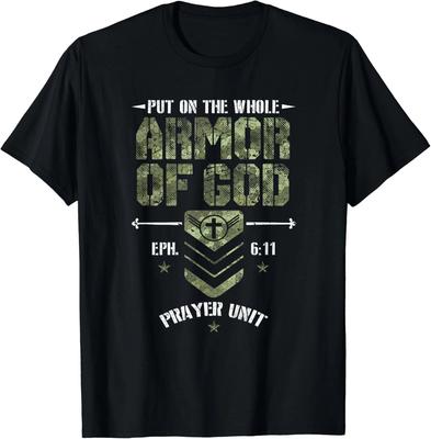 Camo Armor Of God Christians Religious Camouflage Gift Unisex T-Shirt