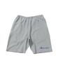 Shorts Cotton Embroidered Ribbed Script Logo Reverse Shorts REVERS Oxford Gray L [Champion] 100% 9.4oz Weave(R) WEAVE(R) C3-P507 Men's