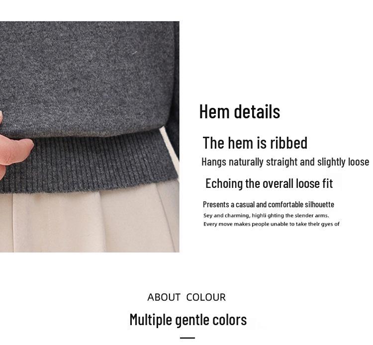 Elegantes Damen-Strick-Zweiteiler für Frühling und Herbst - Stilvolle lockere Oberbekleidung für mittlere und ältere Jahre
