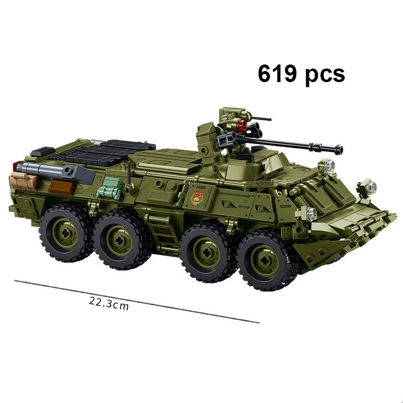 Militär Panzer Tank WW2 Flugzeug F35 J20 T72 Armeelastwagen Schützenpanzer Hubschrauber Bausteine Flugzeug Flugzeug Modell Spielzeug