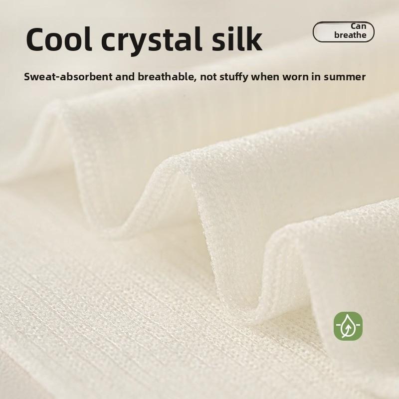 5 Pairs of Women Spring and Summer Ultra Thin Transparent Mesh Breathable Tube Ice Socks