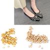 100pcs Cloth Crystal Inlay Rapid 6 7mm Rivets Spots Studs Cap for DIY Leather Craft Decoration