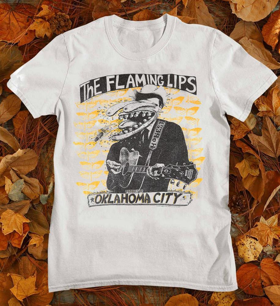 

The Flaming Lips City Vintage White S-234XL T-Shirt SOO15 Unisex T-Shirt XXXXL