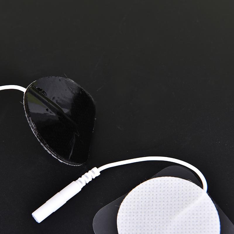 10Pcs Tens Therapy Round Electrode Pads Electrode Patch For Therapy Machine 4Cm