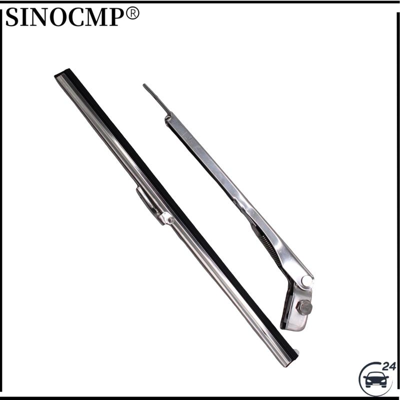 

SI-AT18049 11 Windshield Wiper Arm+10 Blade For Jeep Chevy Universal Stainless Steel Spare Parts Auto Windscreen Wipers Parts