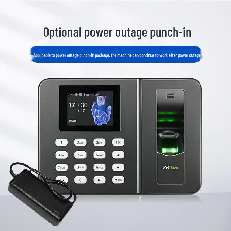 ZKTECO ZK3960 Fingerabdruckerkennung Cloud-Anwesenheitsmaschine CN-Stecker (Adapter enthalten)
