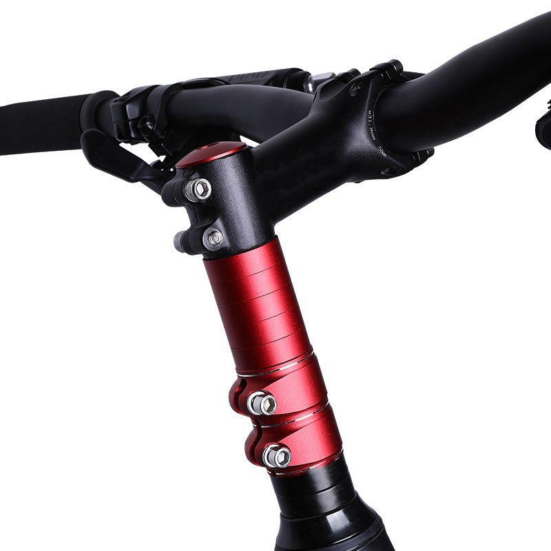 1Pc Bike Stem Fork Bicycle Handlebar Extension Riser Rise Up Bicycle Adapter Durable Power Mountain Cycling Part 120Mm