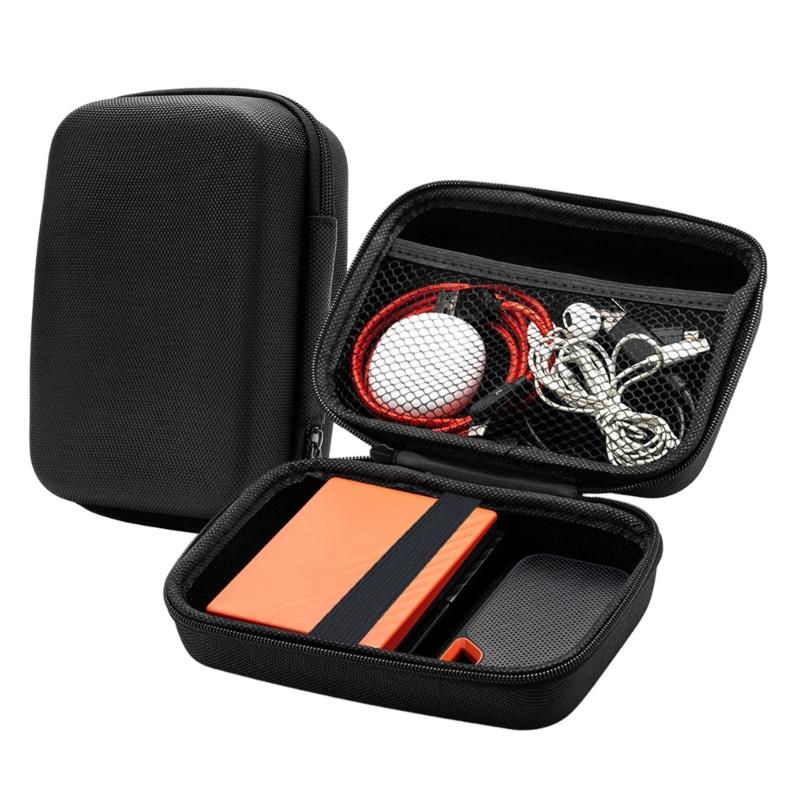 Mehrzweck Reiseetui Hülle Tragbare Aufbewahrungsbox Hartes EVA-Etui Eingebaute Netztasche für Elektronik und Geräte