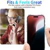 Stoßfeste Klare Schutzhülle für iPhone 17 Air 16 Plus 15 pro max, Anti-Vergilbung Transparente Schlanke Design Erhöhte Kamera-Bildschirmrand-Stoßstange