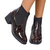 Damenstiefel Spitz zulaufend Absatz Britisch Vielseitig