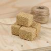 4 Pieces Miniature Hay Bale Realistic Effect Straw for Dollhouses