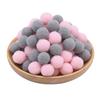 100Pcs 15-25mm Colorful Pompoms DIY Dolls Garment Handmade Material Soft Fluffy Pom Poms Ball For DIY Kids Toys Accessories