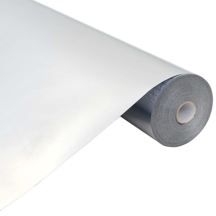 VidaXL Film Miroir Autoadhésif d'Intimité pour Fenêtre 0,9x20 m Décor Maison 142787