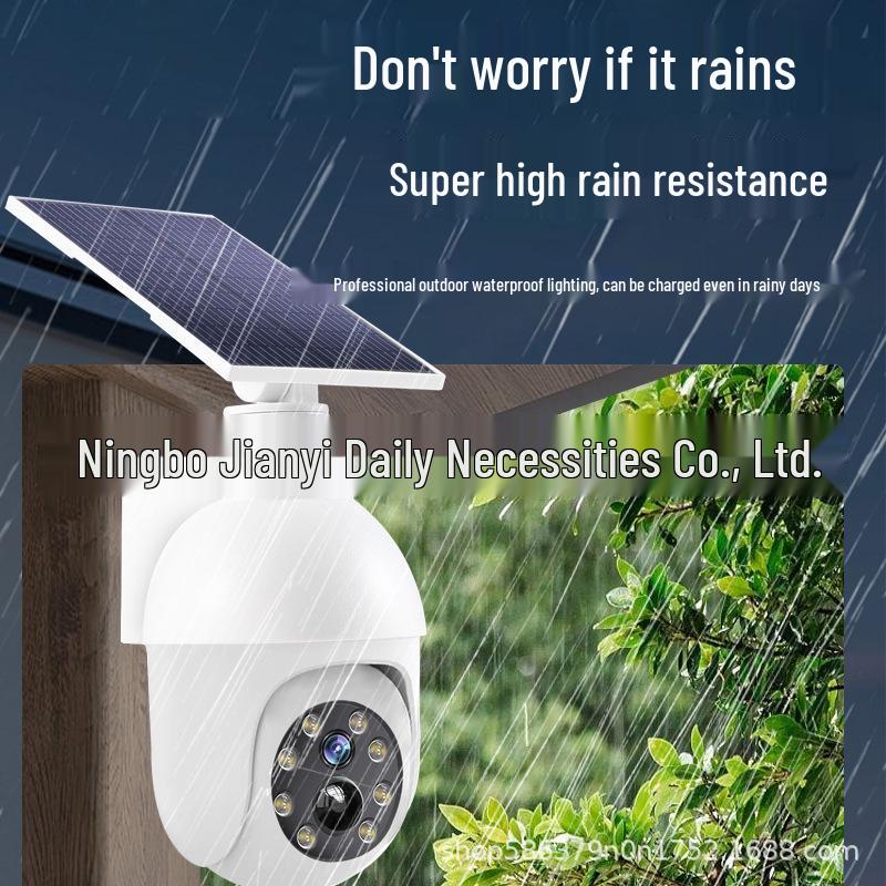 Solarbetriebene Sicherheitsleuchten für den Außenbereich mit Bewegungssensor und Kameradesign