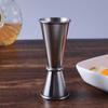 Stainless Steel Cocktail Shaker Measure Cup Dual Shot Drink Spirit Measure Jigger 15/30ml,25/50ml,20/40ml,30/50ml Measure Cup
