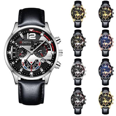 Men's Waterproof Luminous Running Alarm Clock Watch