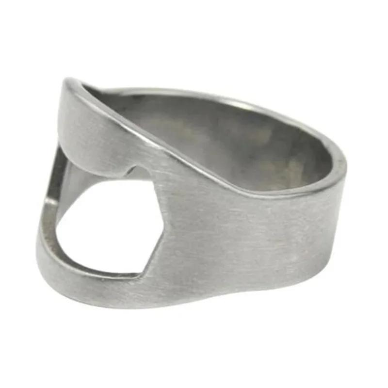 

1-3 шт. Нержавеющая сталь Пальцевой штопор Открывалка для пивных бутылок Инструмент Универсальное кольцо Открывание винных бутылок Инструменты бармена